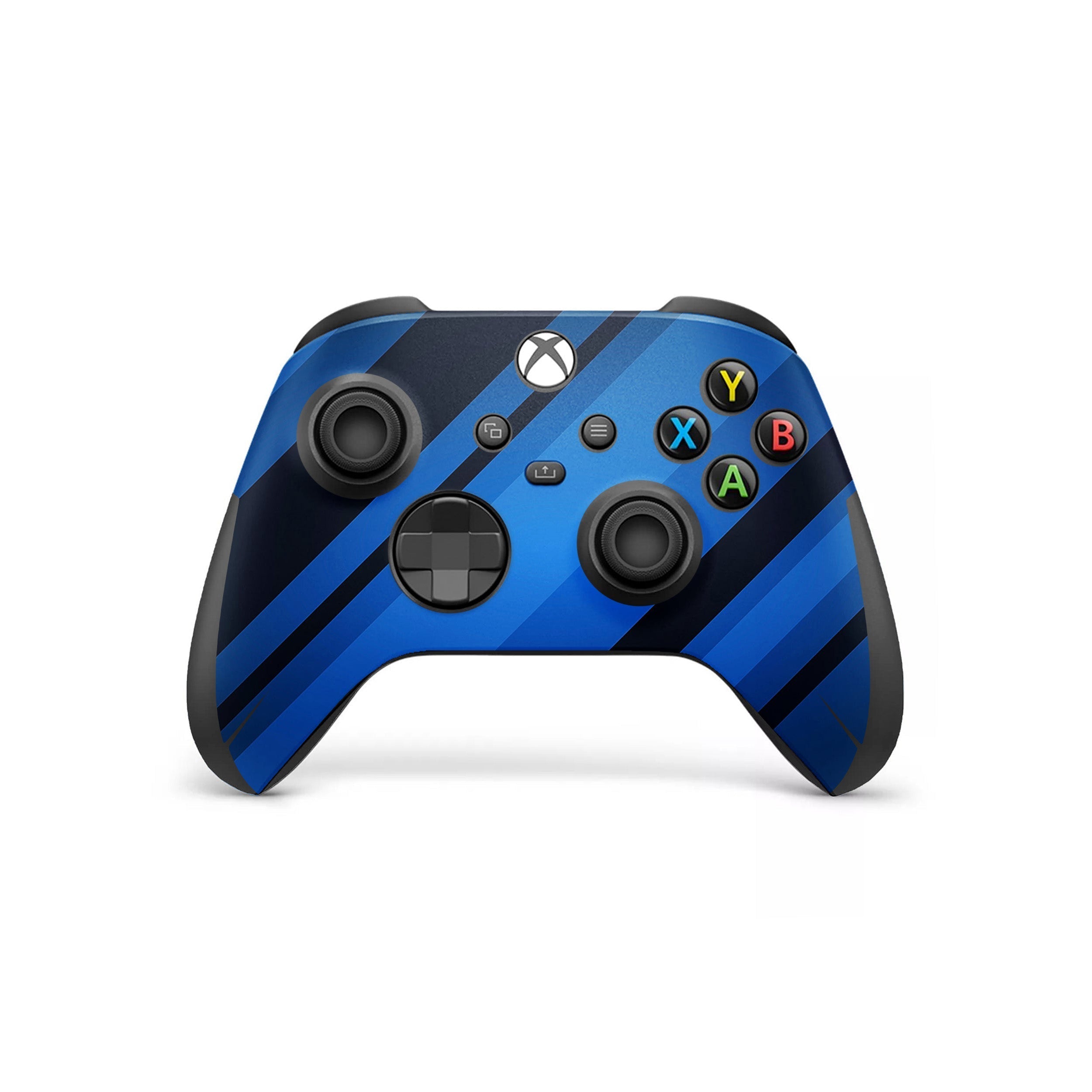 Blue Streaks Xbox Series S Skin