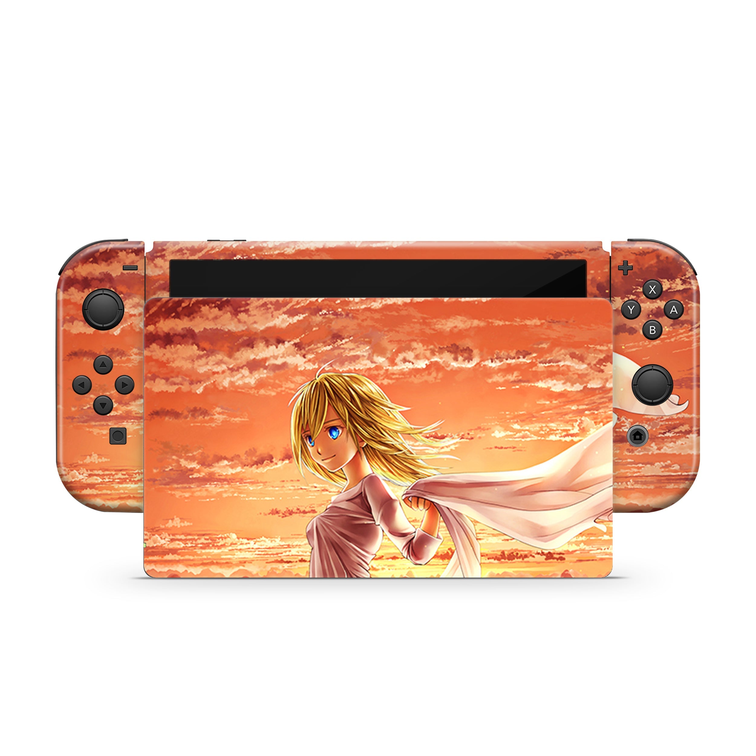 Royal Dawn Nintendo Switch OLED Skin