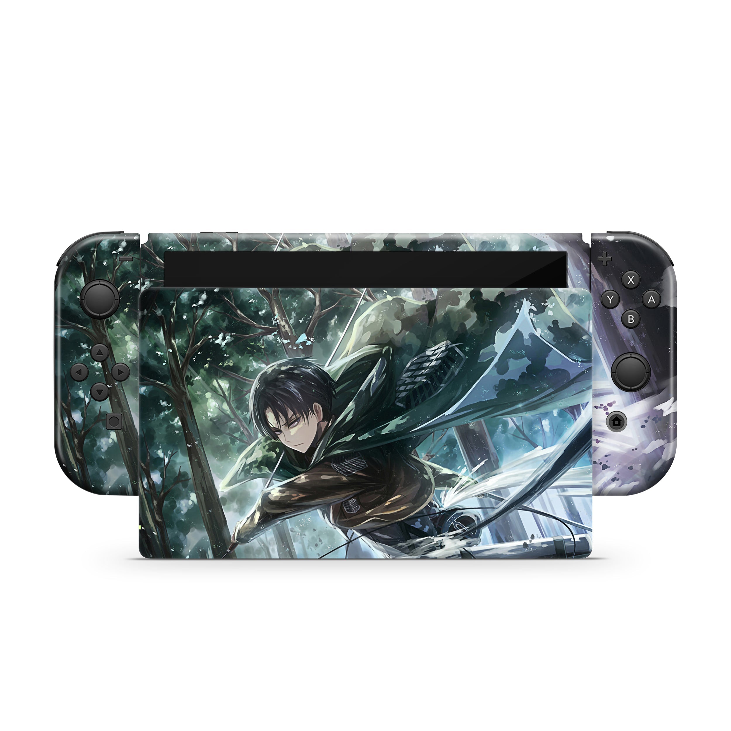 Abyss Striker Nintendo Switch OLED Skin