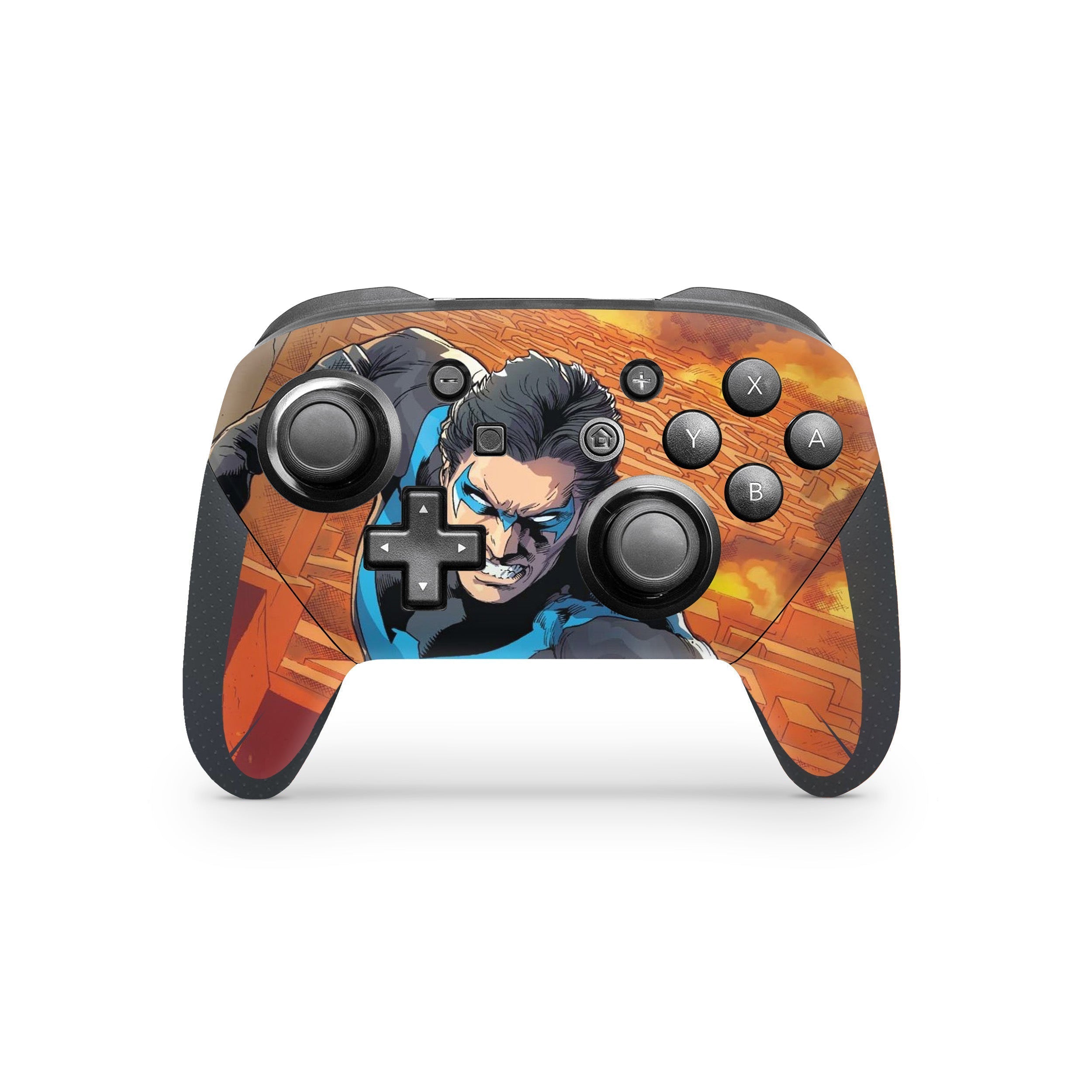 Shadow Vigilante Nintendo Switch Pro Controller Skin