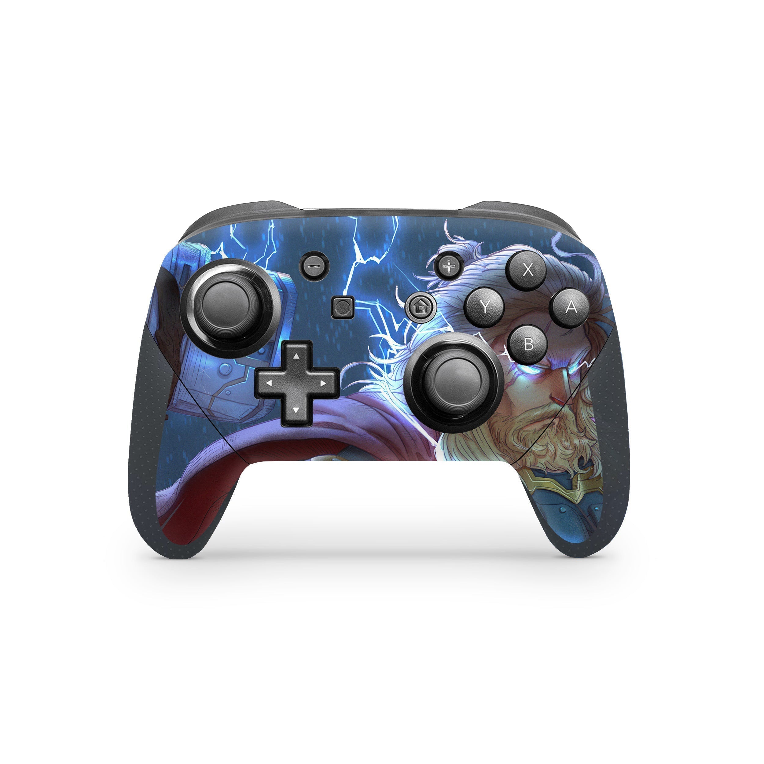 Thunder God Nintendo Switch Pro Controller Skin