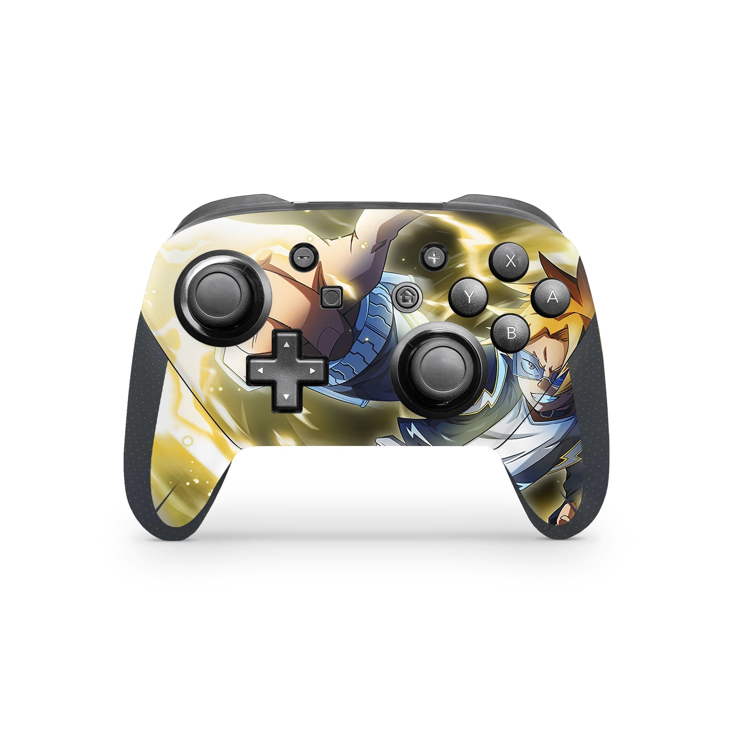 Electric Hero Nintendo Switch Pro Controller Skin