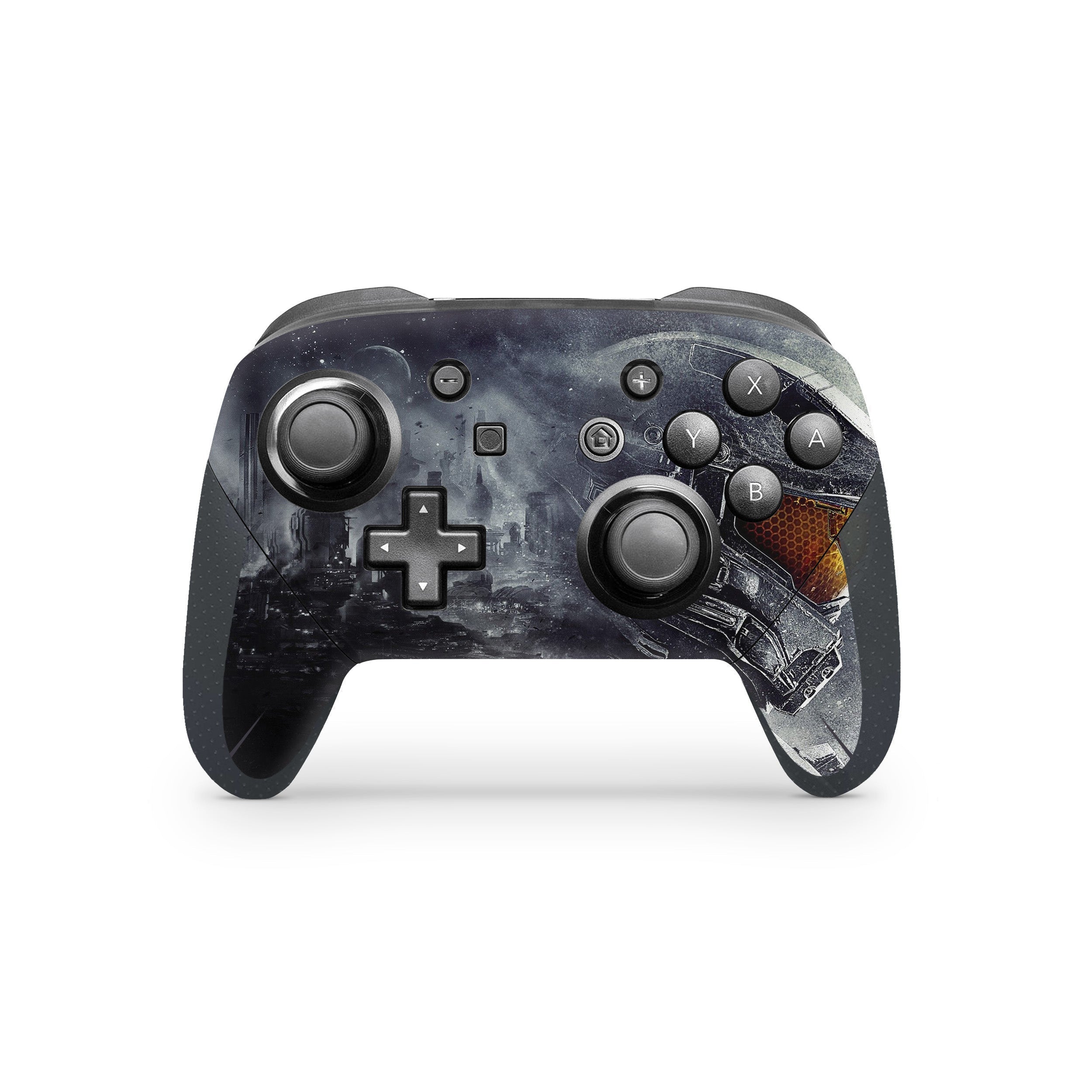 Spartan Sentinel Nintendo Switch Pro Controller Skin
