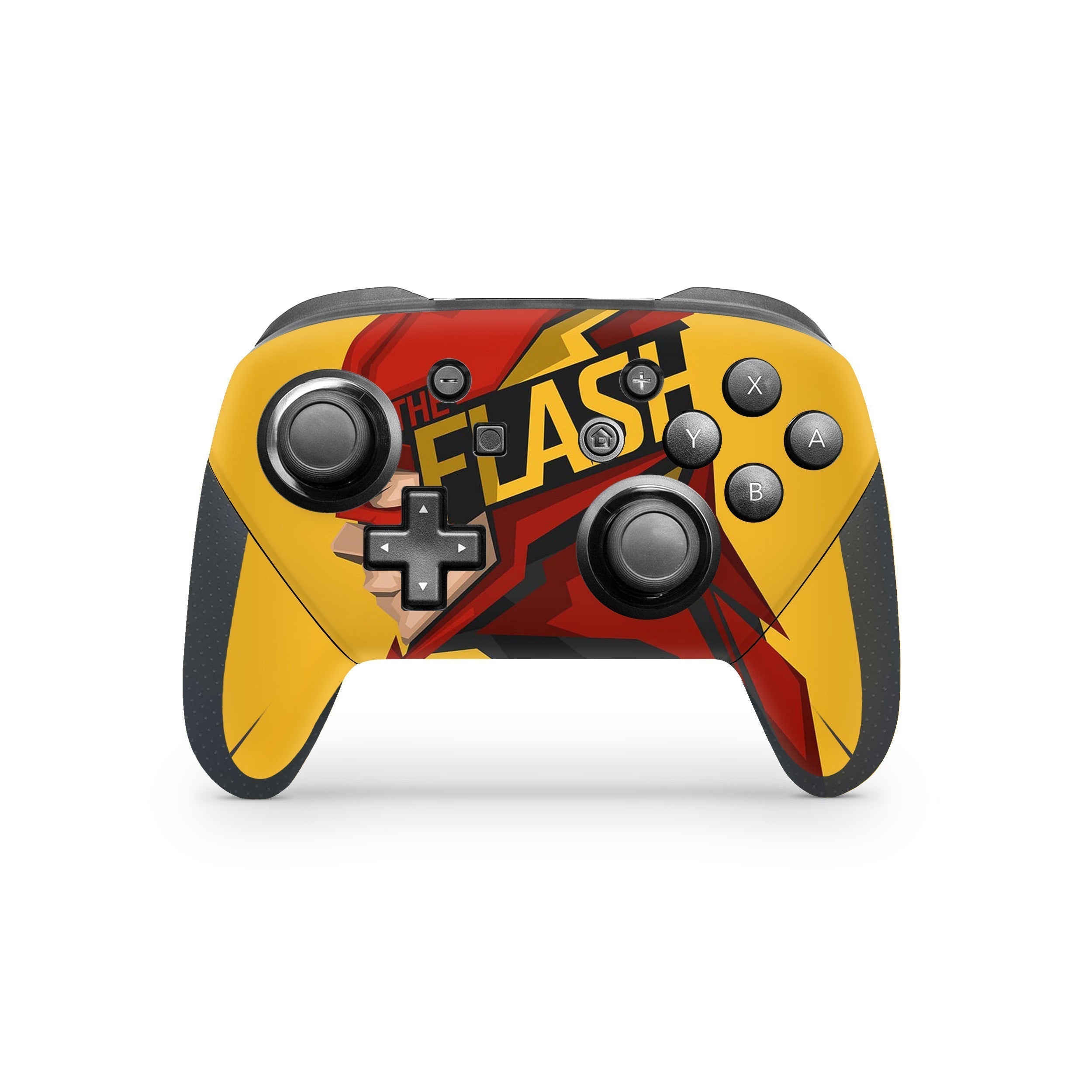 Red Velocity Nintendo Switch Pro Controller Skin