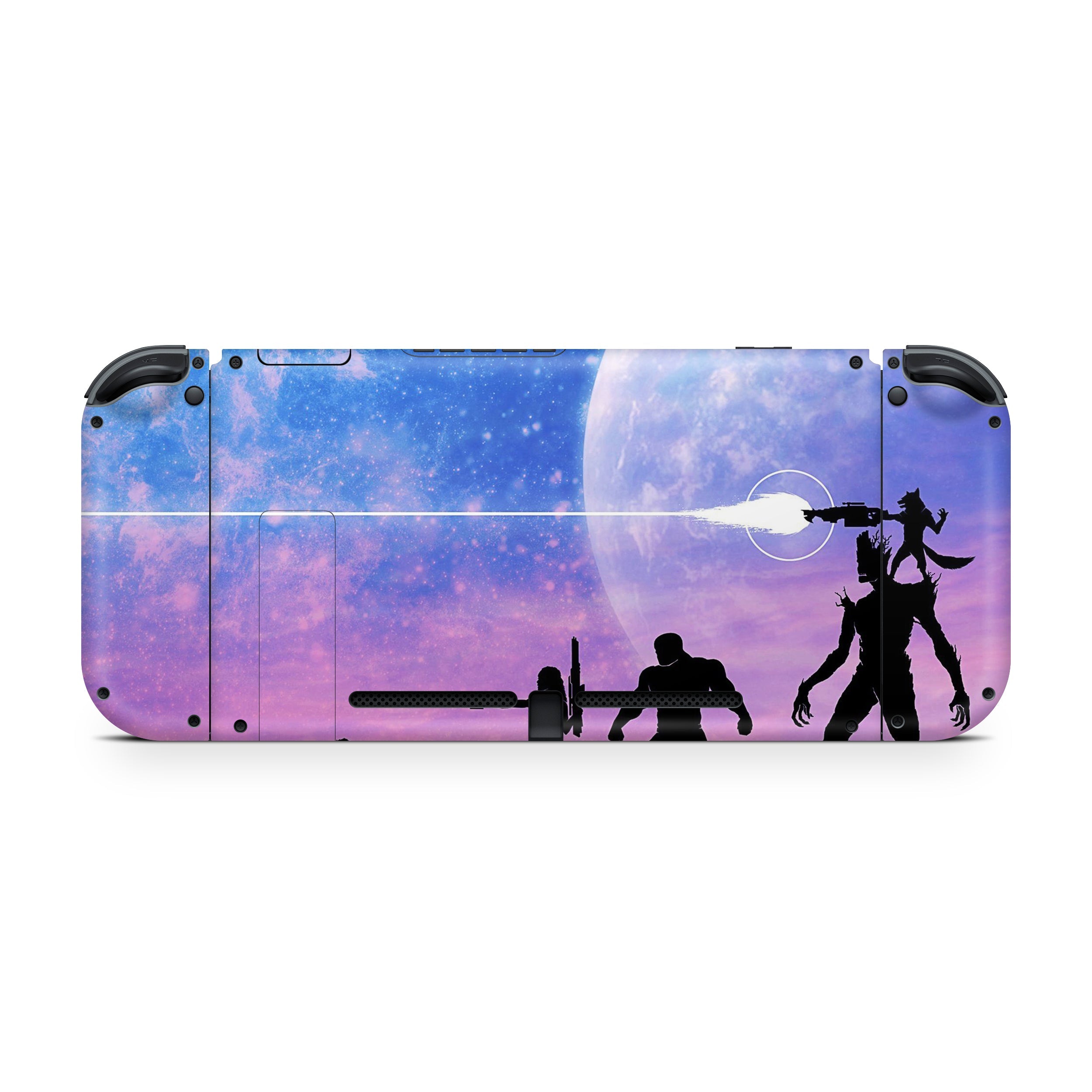 Stellar Warriors Nintendo Switch OLED Skin