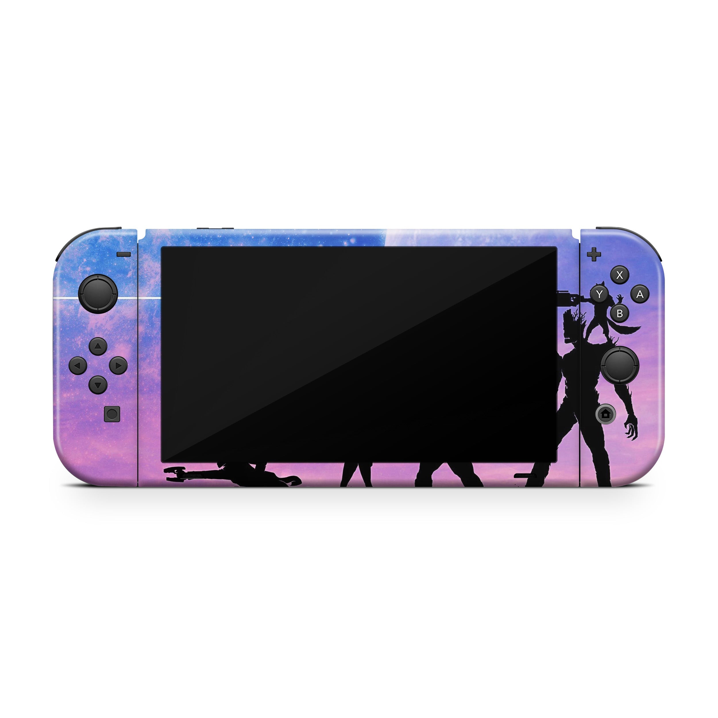 Stellar Warriors Nintendo Switch OLED Skin