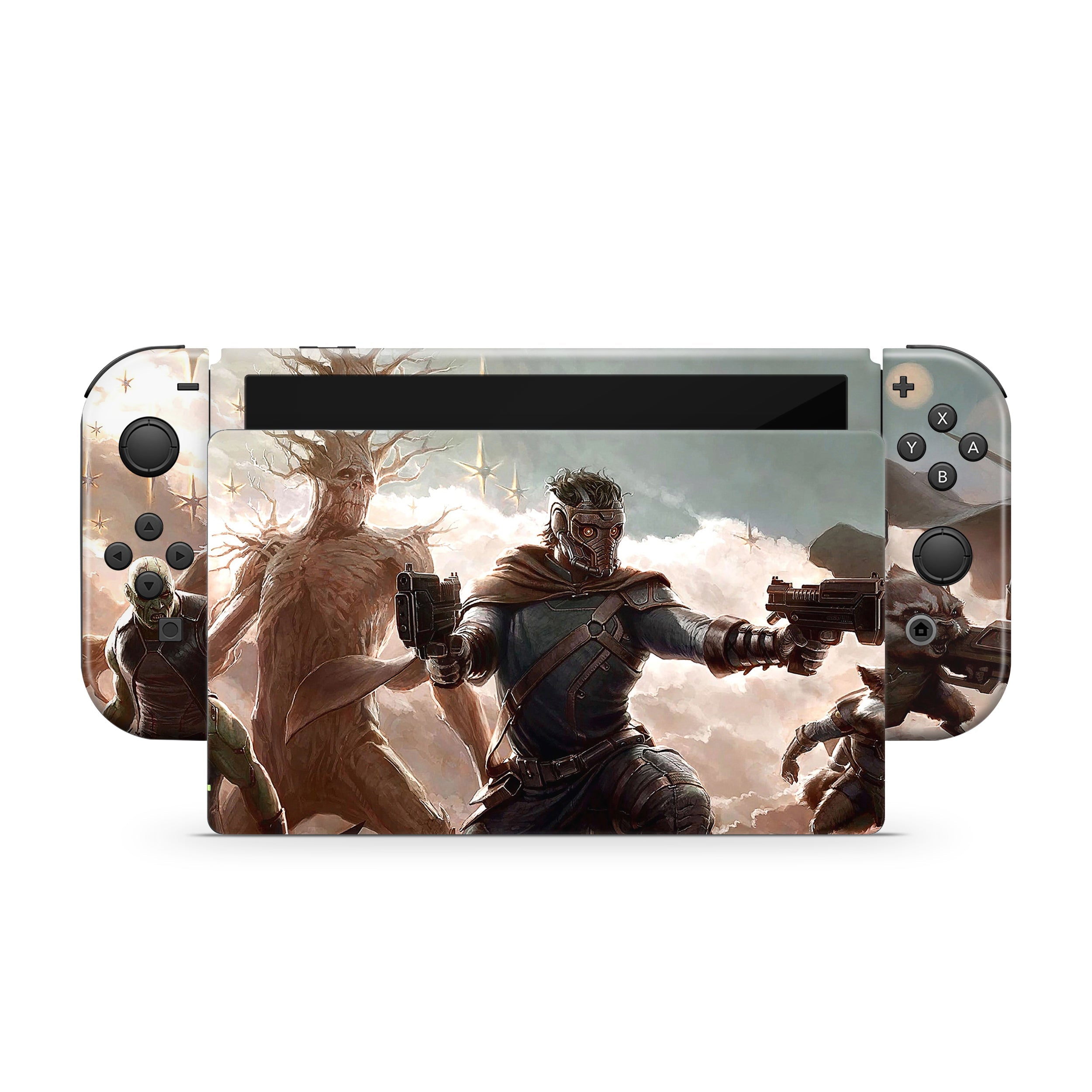 Stellar Warriors Nintendo Switch OLED Skin