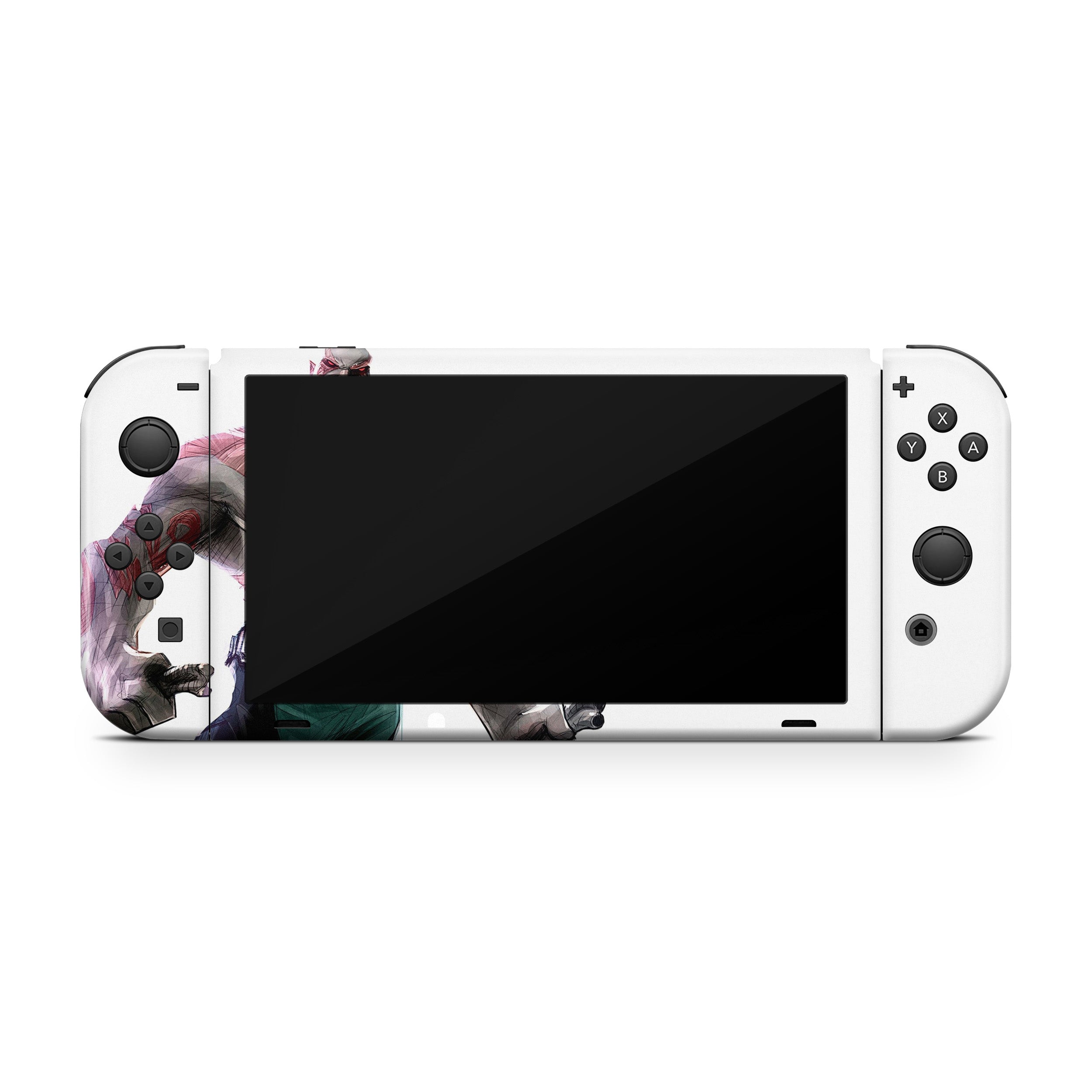 Cosmic Warden Nintendo Switch OLED Skin