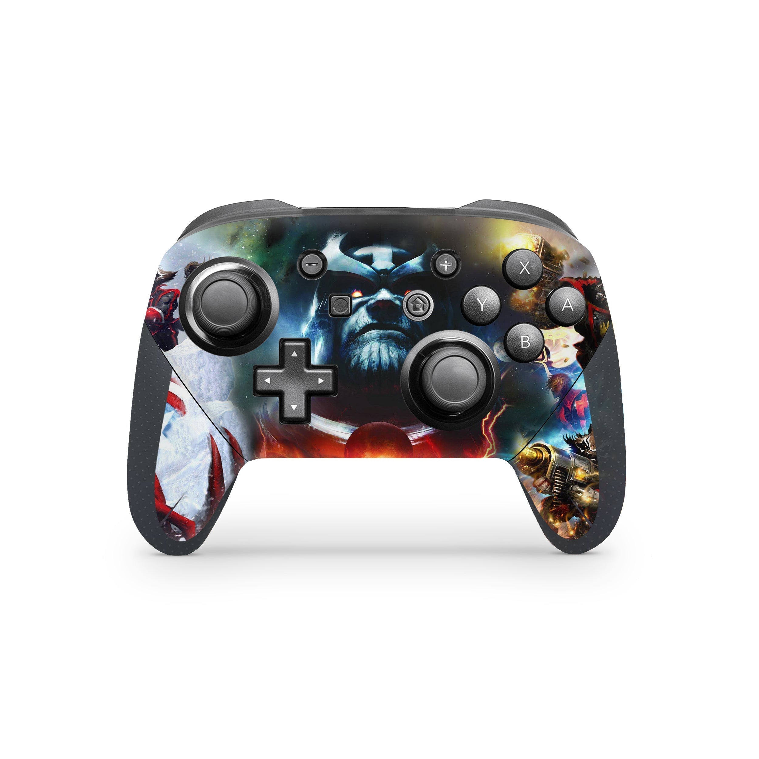 Titan of Doom Nintendo Switch Pro Controller Skin