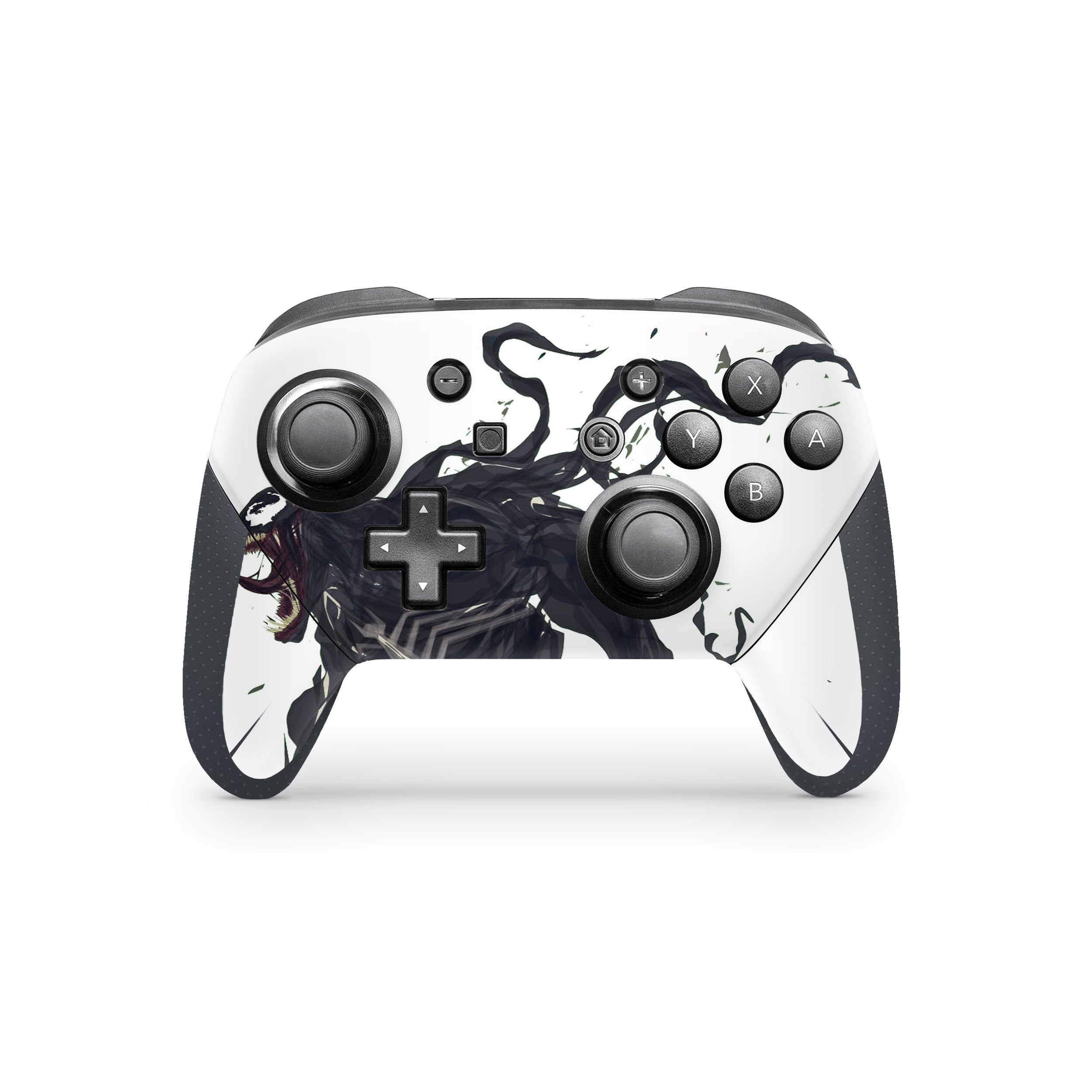 Dark Symbiote Nintendo Switch Pro Controller Skin