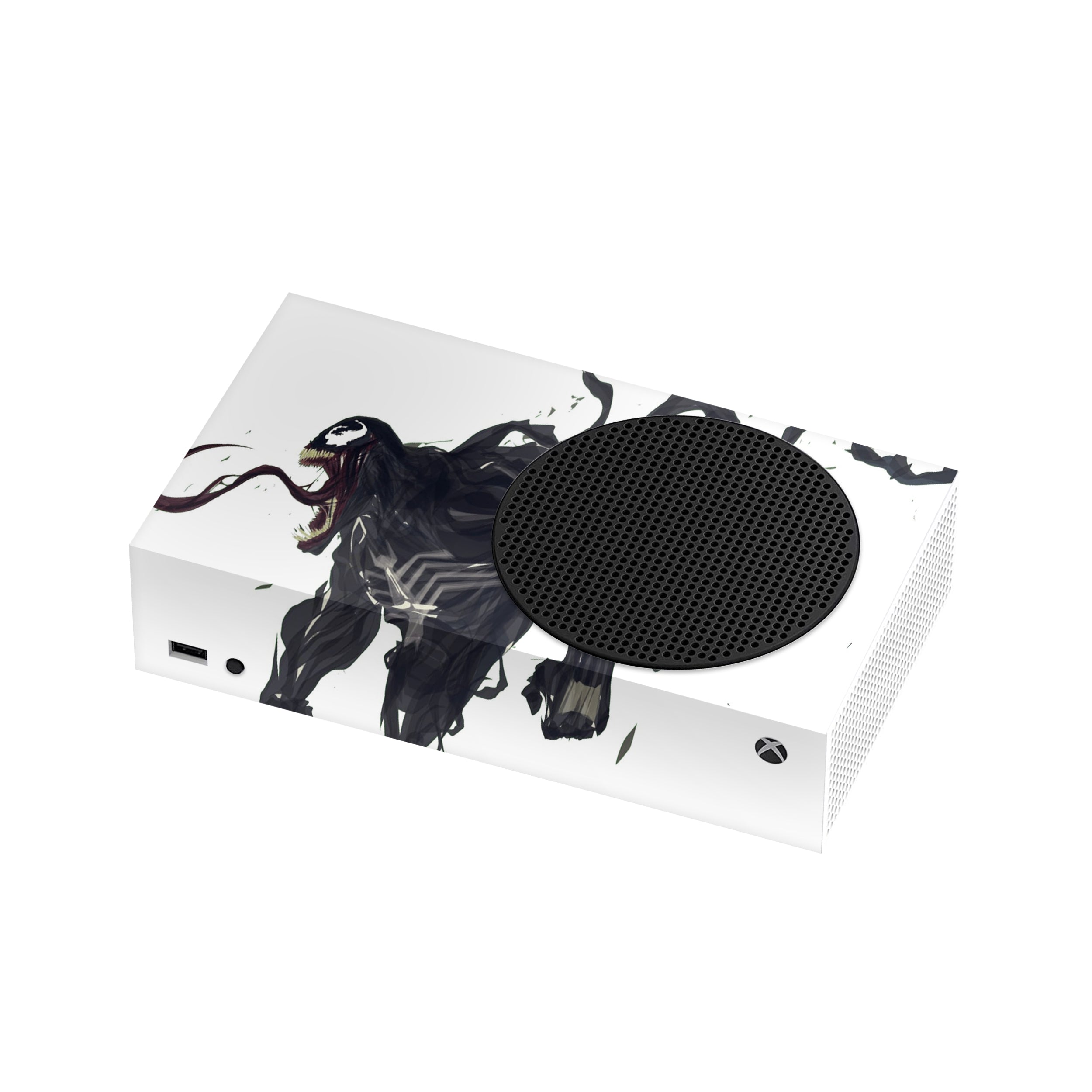 Dark Symbiote Xbox Series S Skin