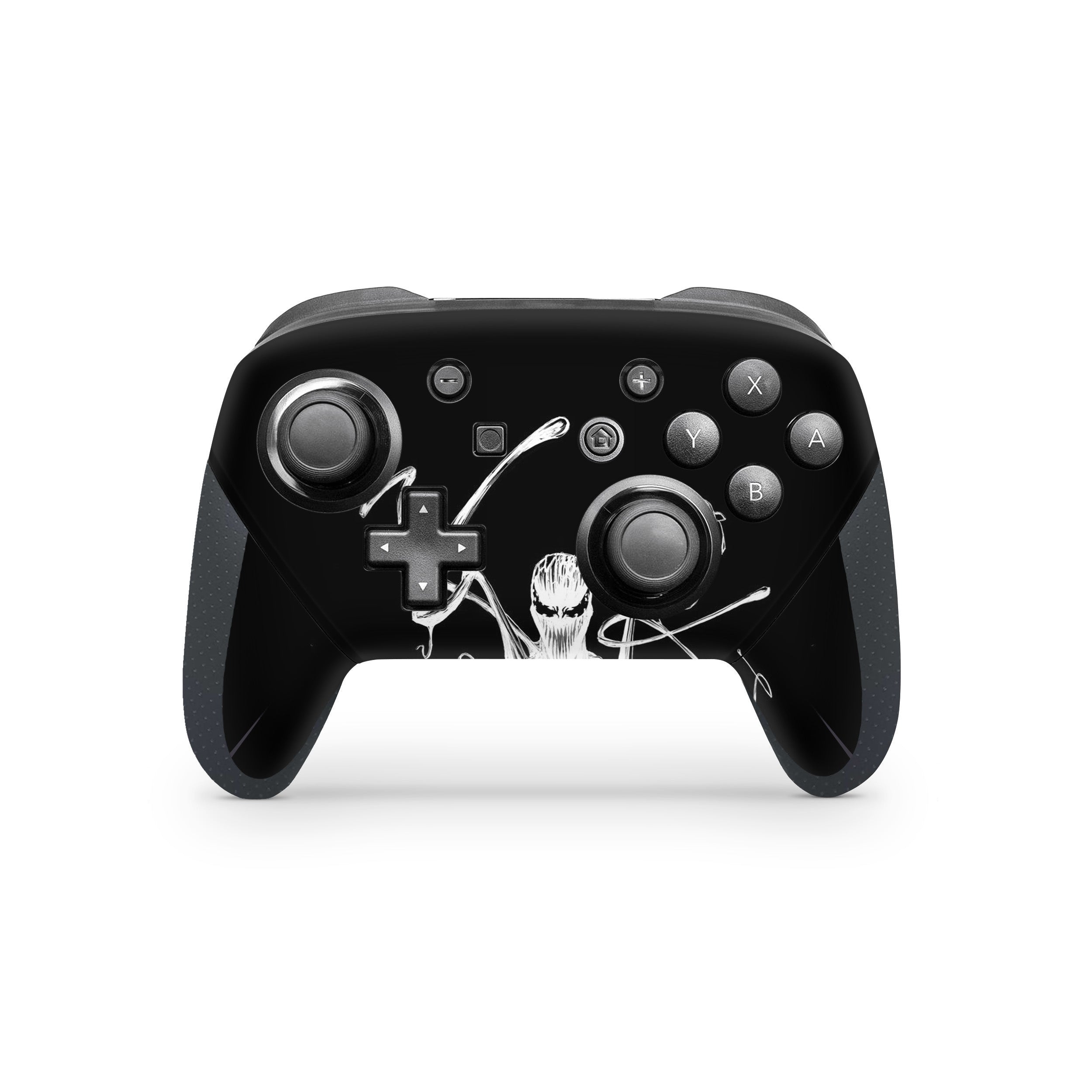 Dark Symbiote Nintendo Switch Pro Controller Skin
