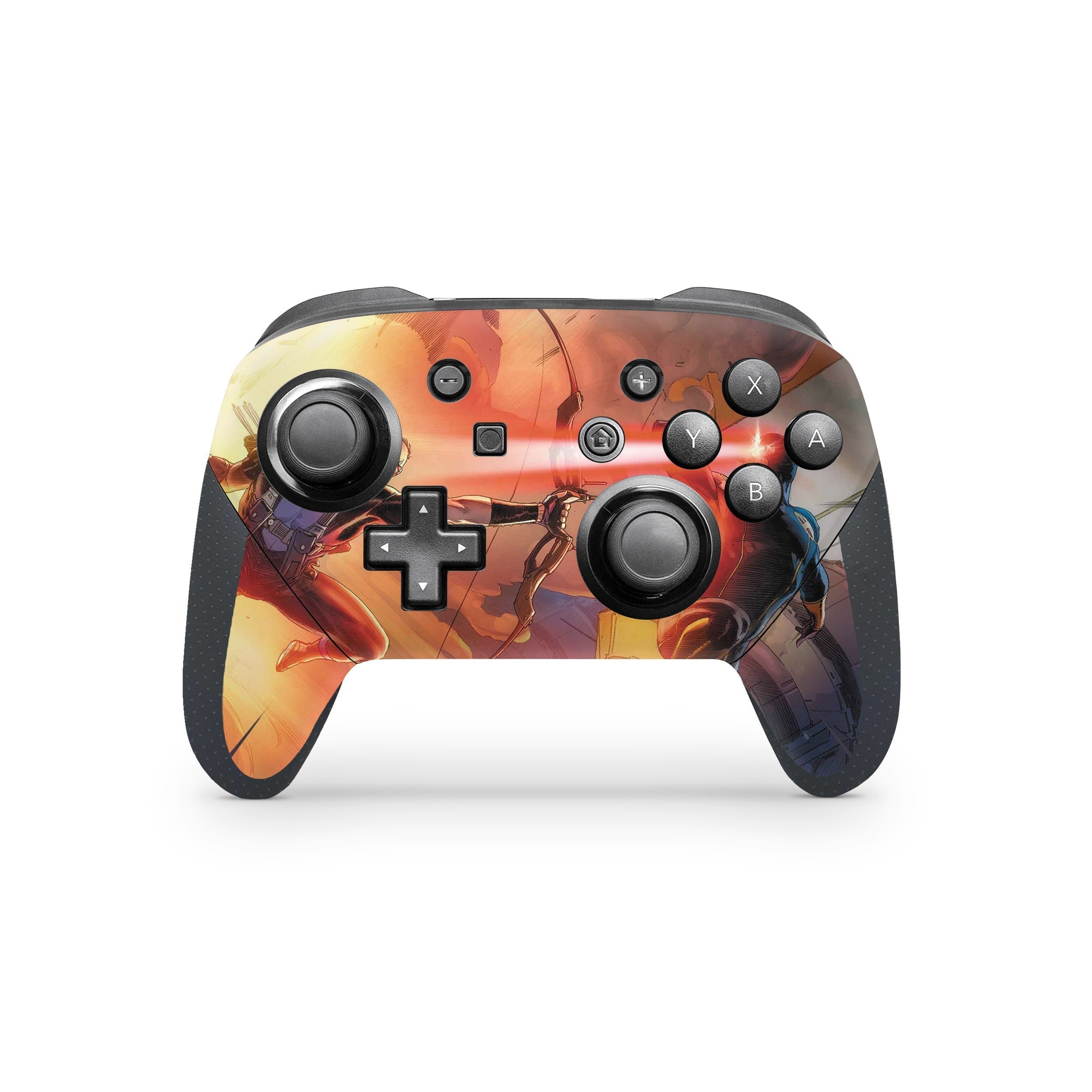 Optical Blast Nintendo Switch Pro Controller Skin