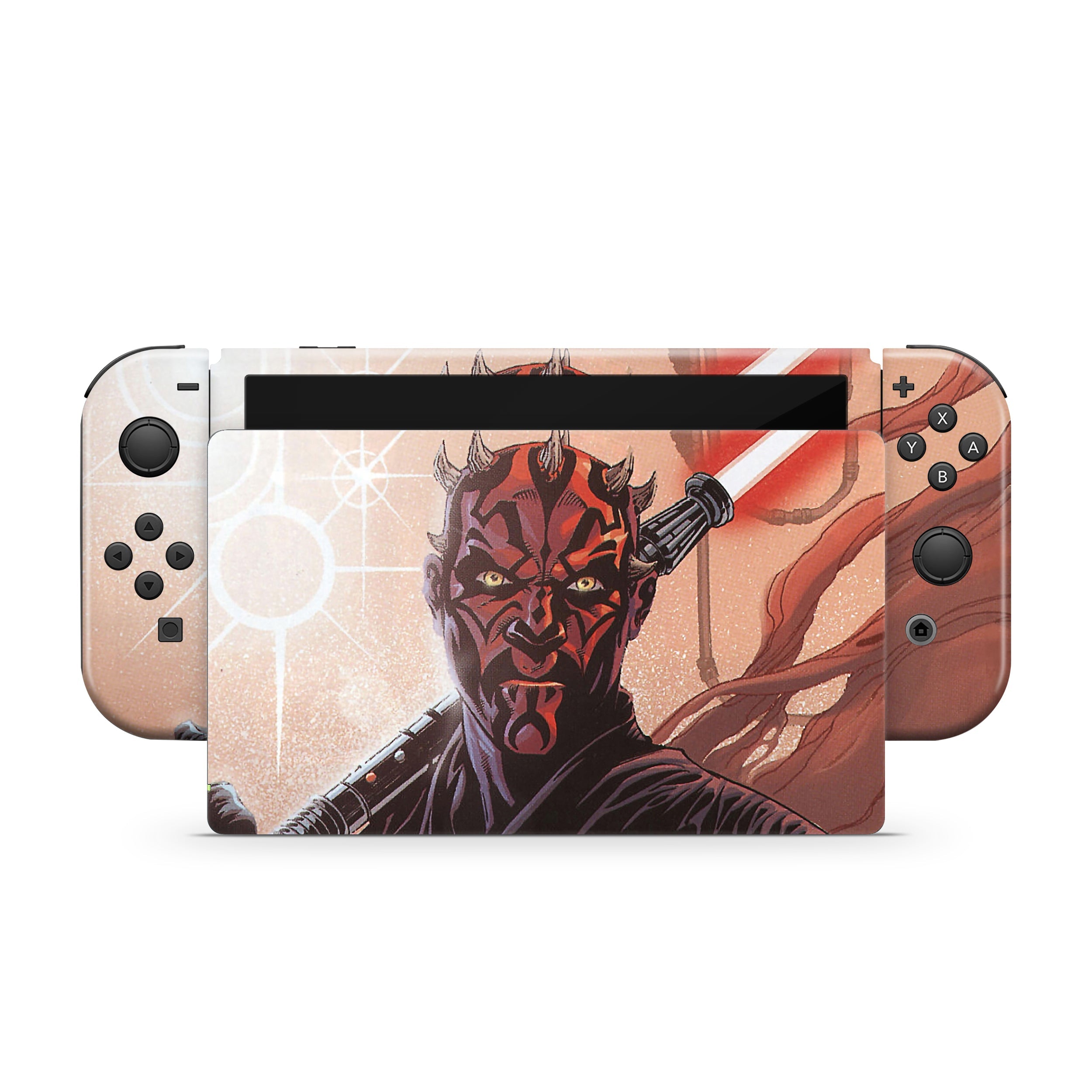 Crimson Phantom Nintendo Switch OLED Skin