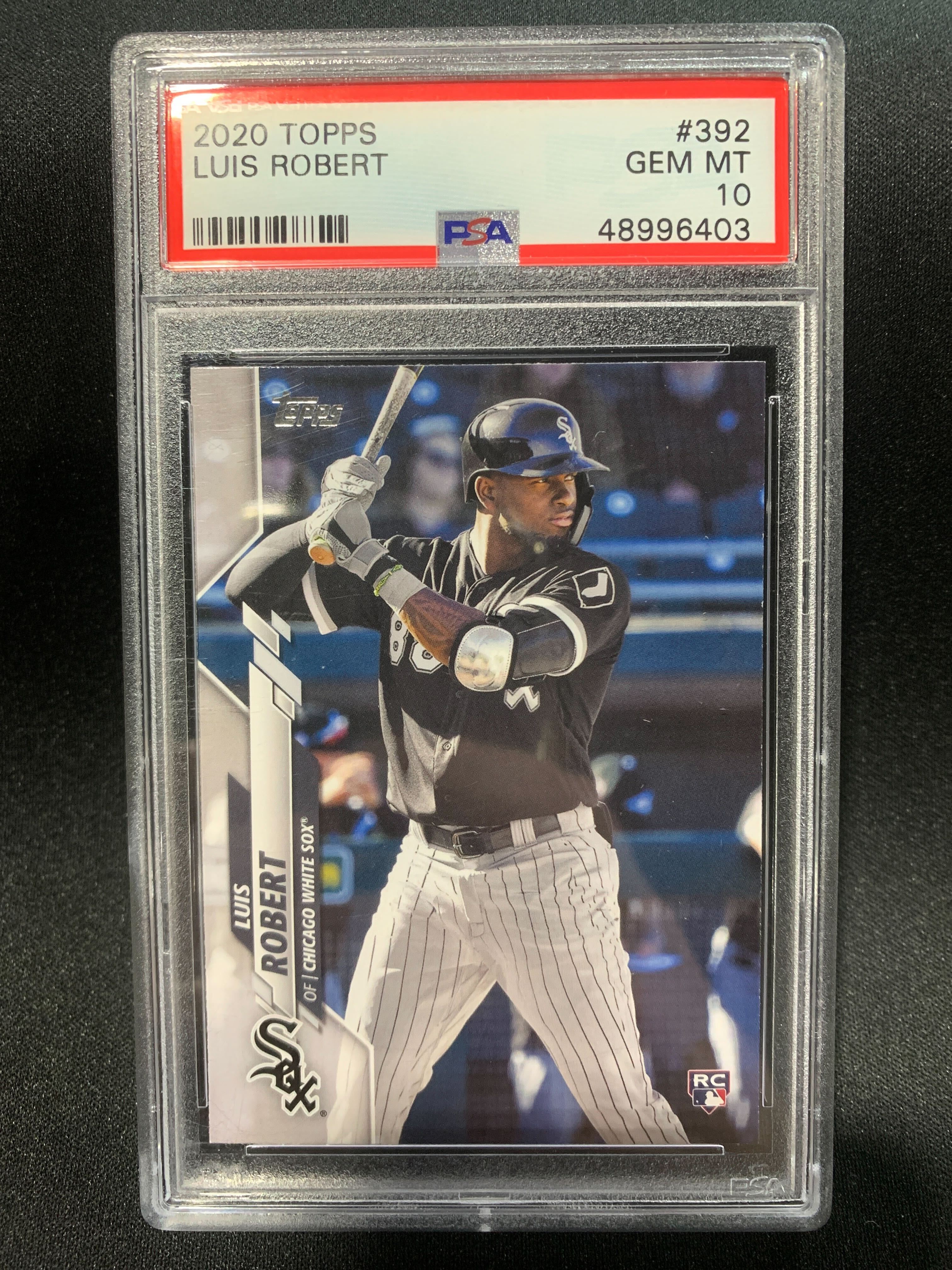 2020 TOPPS LUIS ROBERT  #392 - PSA 10 ROOKIE CARD