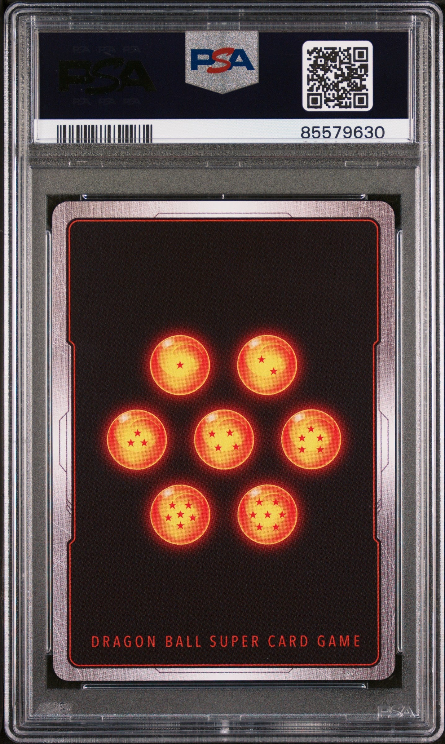 2018 DRAGON BALL SUPER MIRACULOUS REVIVAL BLK.MSKD.SAIYAN/DVSTR #BT5-111 PSA 10