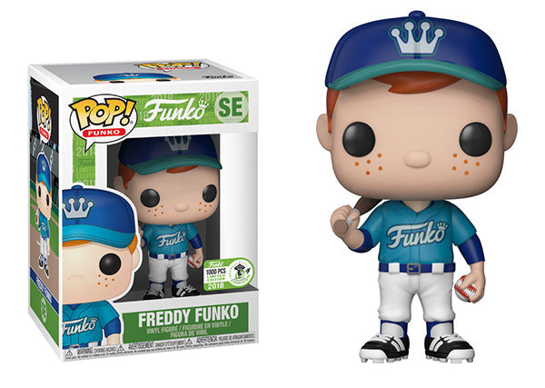 Freddy Funko (Baseball, Teal) SE - 2018 ECCC Exclusive/1000 Made